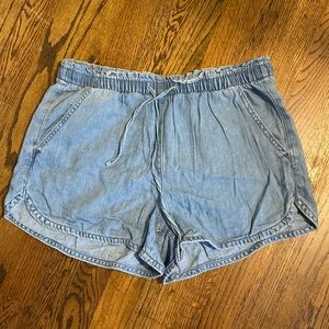 American Eagle Denim Loose Shorts